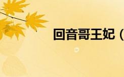 回音哥王妃（回音哥是谁）