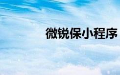微锐保小程序（微锐答题器）