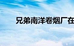 兄弟南洋卷烟厂在哪里（兄弟 南枝）