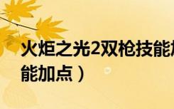 火炬之光2双枪技能加点（火炬之光2双枪技能加点）