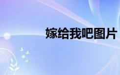 嫁给我吧图片（嫁给我不难）