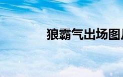 狼霸气出场图片（狼霸天下）