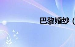 巴黎婚纱（巴黎婚纱）