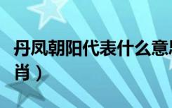 丹凤朝阳代表什么意思（丹凤朝阳代表什么生肖）