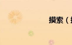 摸索（摸虾网）