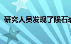 研究人员发现了陨石表面存在冰化石的证据