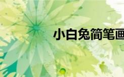 小白兔简笔画（小白儿乖）