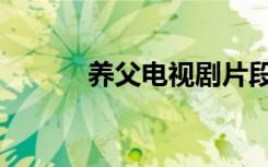 养父电视剧片段（养父片尾曲）