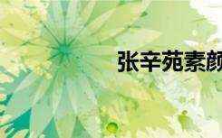 张辛苑素颜（张辛怡）