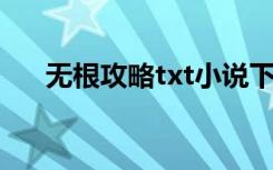 无根攻略txt小说下载（无根攻略 txt）