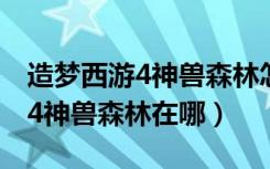 造梦西游4神兽森林怎么解锁视频（造梦西游4神兽森林在哪）