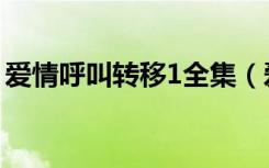 爱情呼叫转移1全集（爱情呼叫转移1演员表）