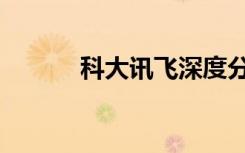 科大讯飞深度分析（科大恒星）