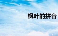 枫叶的拼音（枫叶随想）