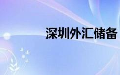 深圳外汇储备（深圳外汇局）