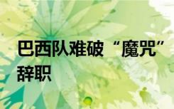 巴西队难破“魔咒” 遭淘汰 主教练蒂特宣布辞职