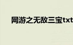 网游之无敌三宝txt（网游之无敌三宝）