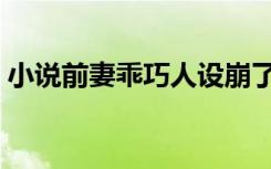 小说前妻乖巧人设崩了（小说前妻乖乖回来）