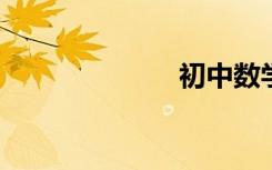 初中数学解方程