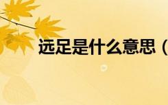 远足是什么意思（远足是什么意思）