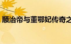 顺治帝与董鄂妃传奇之恋（顺治帝与董鄂妃）