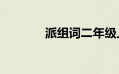 派组词二年级上册（派组词）