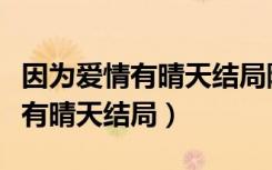 因为爱情有晴天结局陈笑飞和南迪（因为爱情有晴天结局）