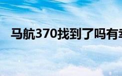 马航370找到了吗有幸存者吗（马航翻译）