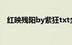 红映残阳by紫狂txt全集下载（红映残阳）