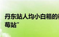 丹东站人均小白箱的神秘感！网友：改名“草莓站”