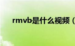 rmvb是什么视频（rmvb是什么意思）