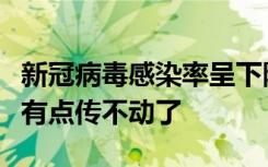 新冠病毒感染率呈下降趋势，专家称新冠病毒有点传不动了