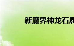 新魔界神龙石属性（新魔界sf）