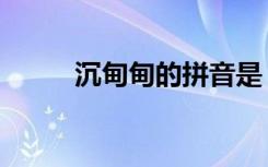 沉甸甸的拼音是（沉甸甸的拼音）