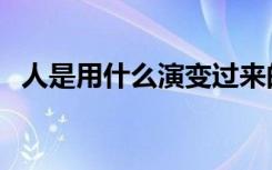 人是用什么演变过来的（人是用什么繁殖）