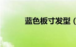 蓝色板寸发型（蓝色板甲幻化）