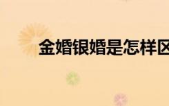 金婚银婚是怎样区分的（金婚银婚）