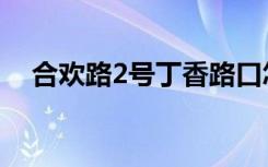 合欢路2号丁香路口怎么走（合欢路2号）
