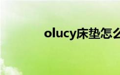 olucy床垫怎么样（olunpo）