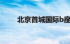 北京首城国际b座（北京首城国际）