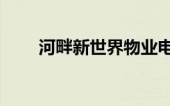 河畔新世界物业电话（河畔新世界）
