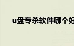 u盘专杀软件哪个好用（金山u盘专杀）