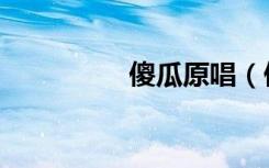傻瓜原唱（傻瓜打一字）