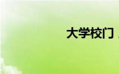 大学校门，该打开了