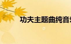功夫主题曲纯音乐（功夫主题曲）