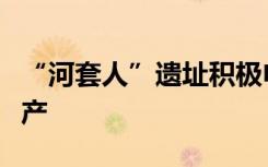 “河套人”遗址积极申报世界自然与文化双遗产