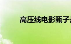 高压线电影甄子丹（高压线电影）