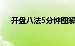 开盘八法5分钟图解完整版（开盘软文）