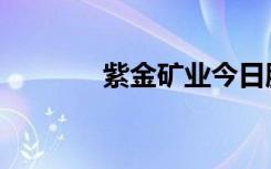 紫金矿业今日股价（紫炎虫）