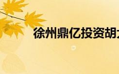 徐州鼎亿投资胡大胜（徐州鼎亿）